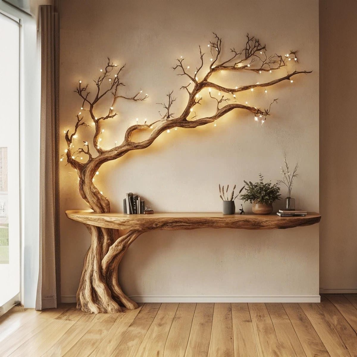 Ağaç Dalı Dekorasyon Fikirleri: Rustik ve Doğal Dokunuşlar