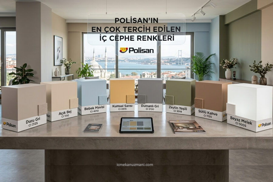 Polisan En Çok Tercih Edilen Renkler 2026: İç Cephe Rehberi